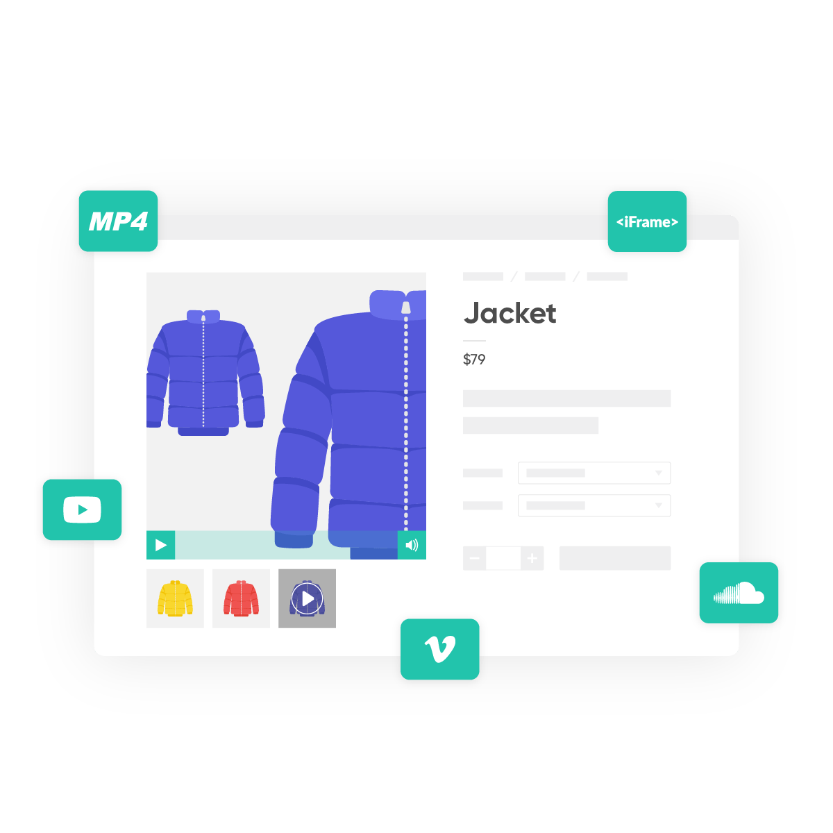 Embed Video into WooCommerce Gallery