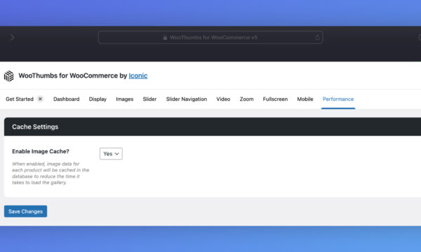 woothumbs performance settings