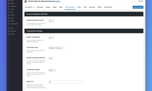woothumbs slider nav settings