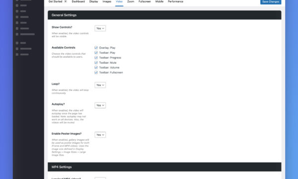 woothumbs video settings