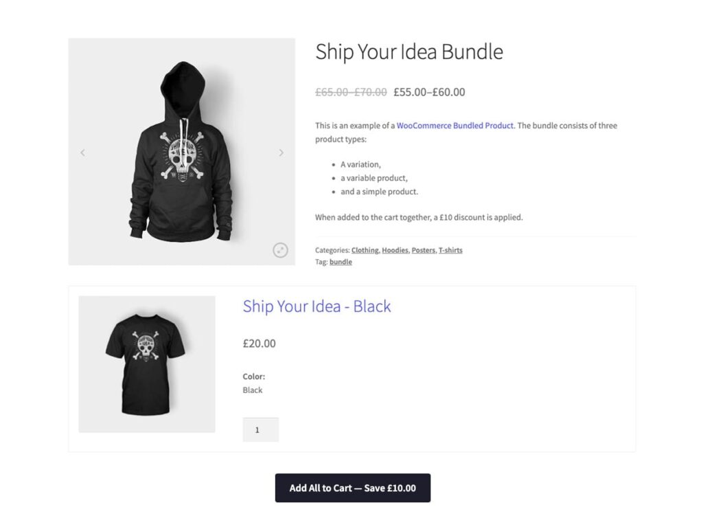 woocommerce product bundle