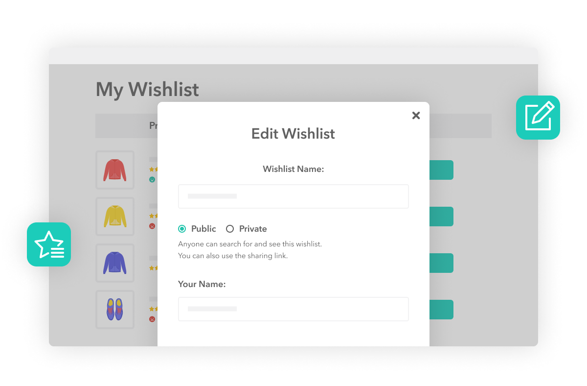 Manage WooCommerce Wishlists
