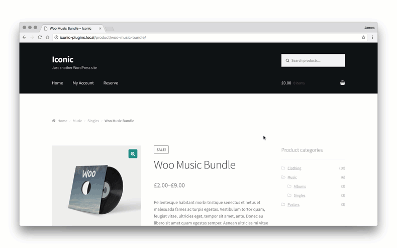 woocommerce bundled products