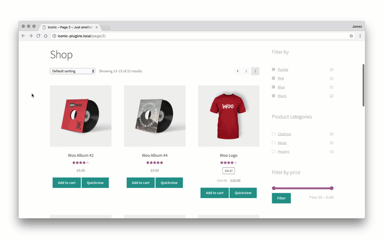WooCommerce Quicktray