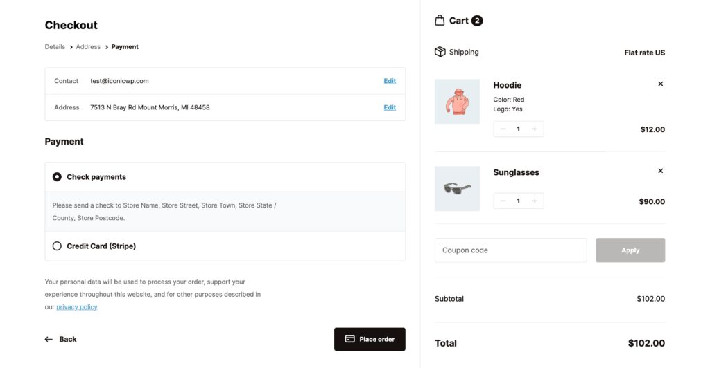 Flux Checkout for WooCommerce &mdash; Payment