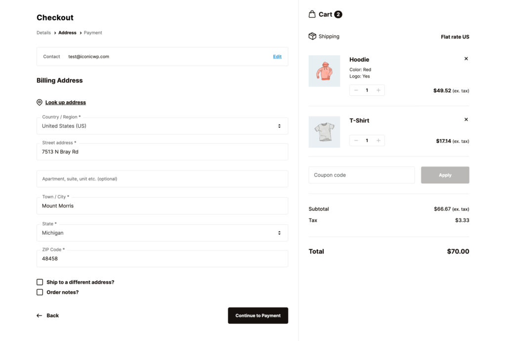 flux checkout stage 2
