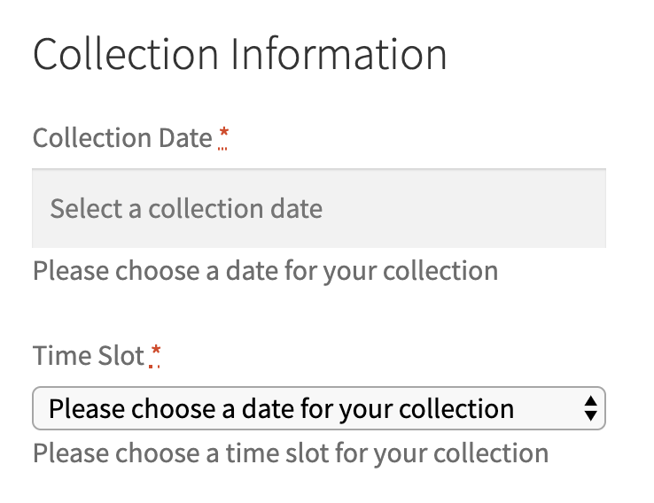 Custom messaging after using snippet
