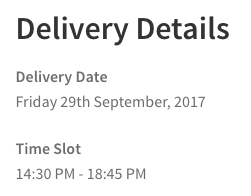 example of time and date