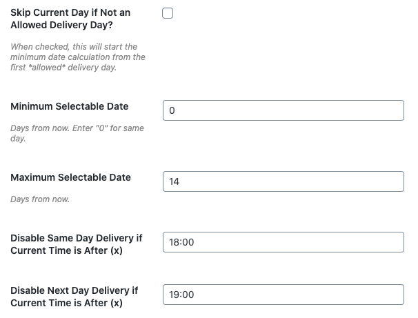 same-day next-day collection