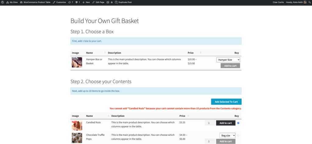 quantity rules WooCommerce