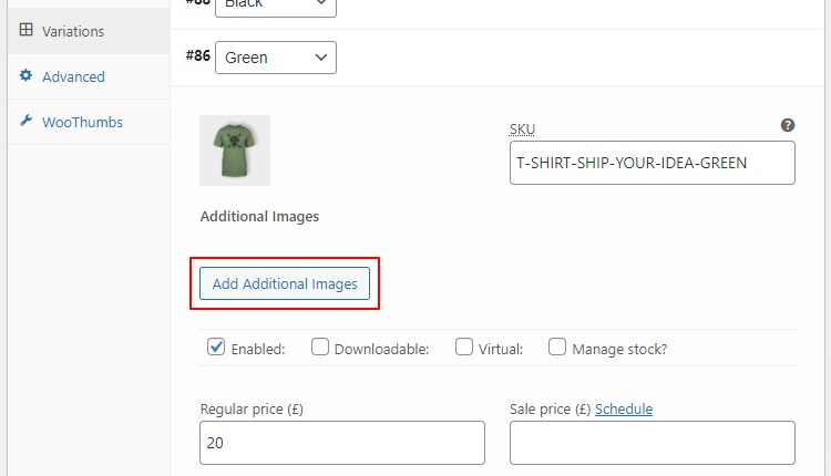 add additional variation images