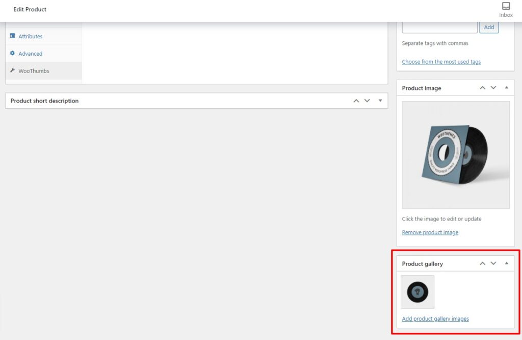 add product gallery images