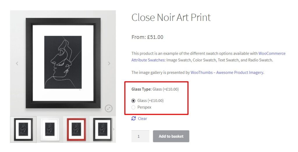 additional fees to attributes woocommerce