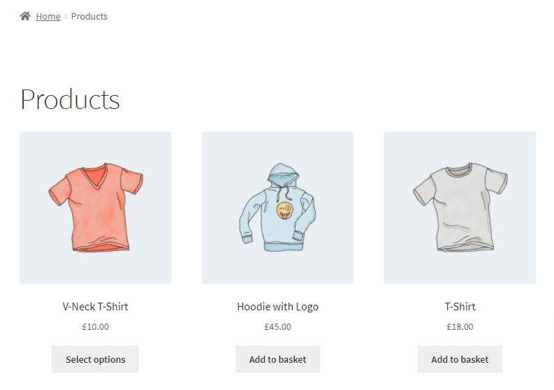 best selling hoodies shortcodes woocommerce