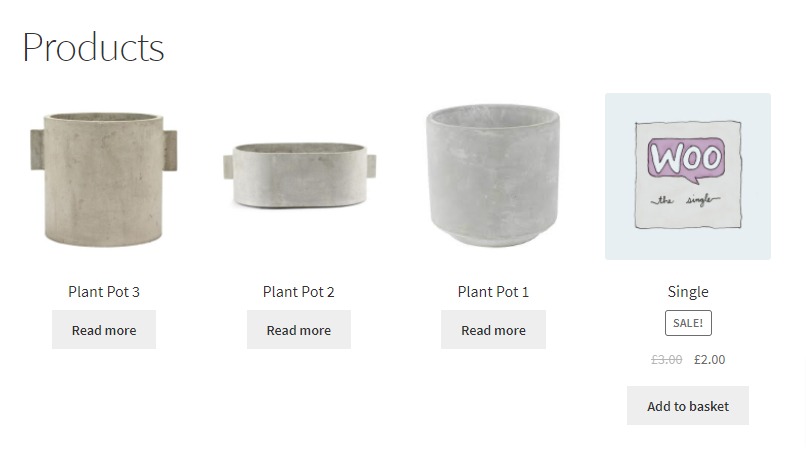 newest product shortcodes woocommerce