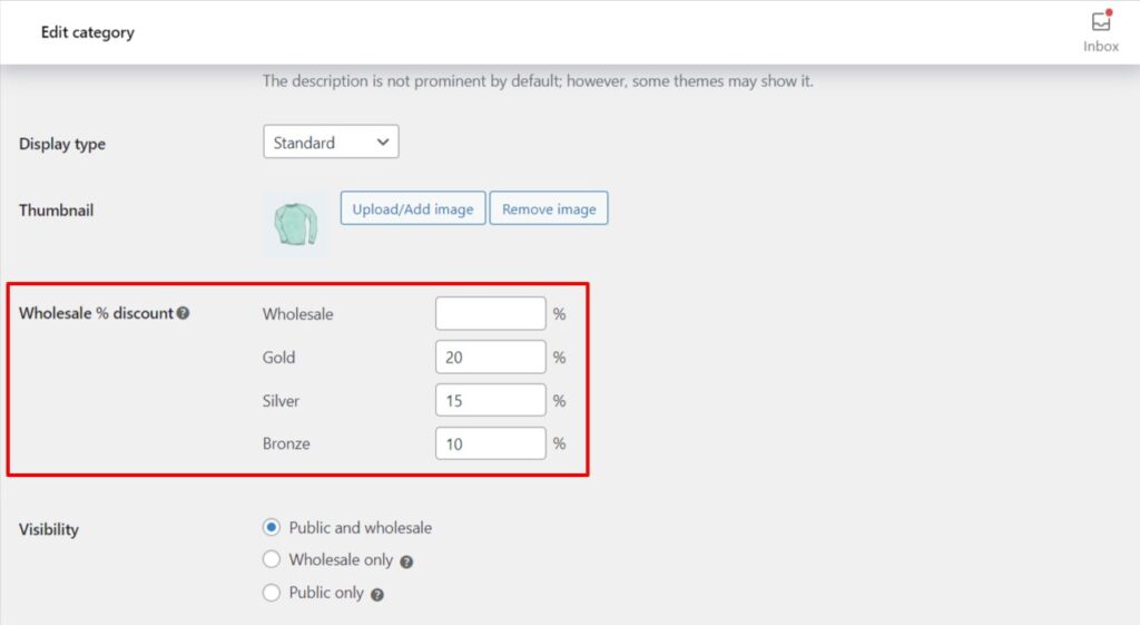 category based pricing woocommerce