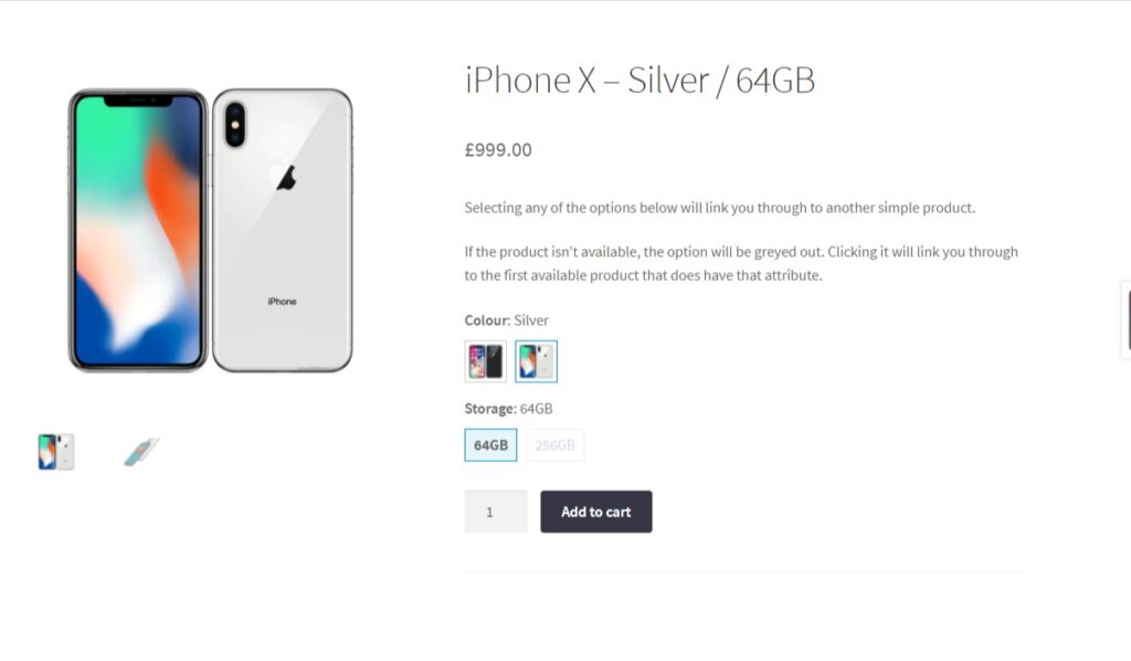 fade out linked variation swatches