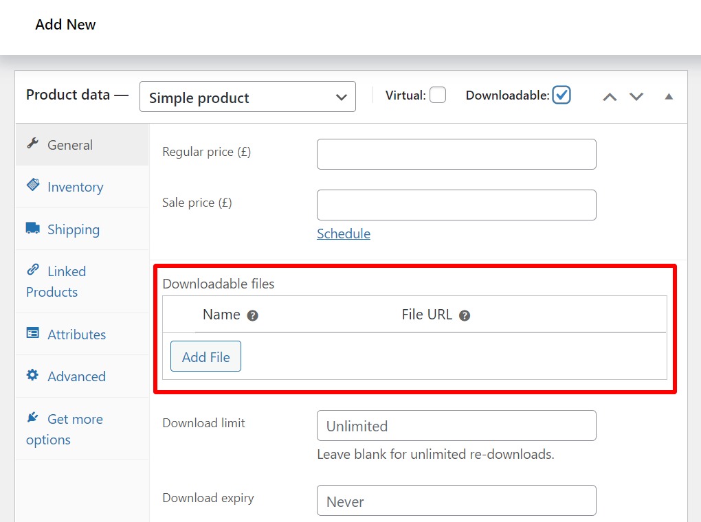 downloadable product