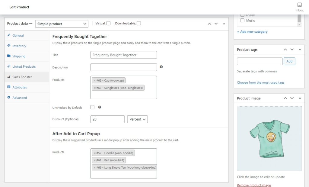frequently bought together products