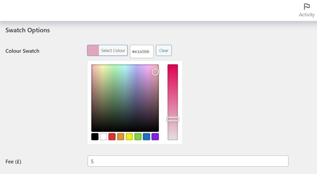 color picker attribute swatch