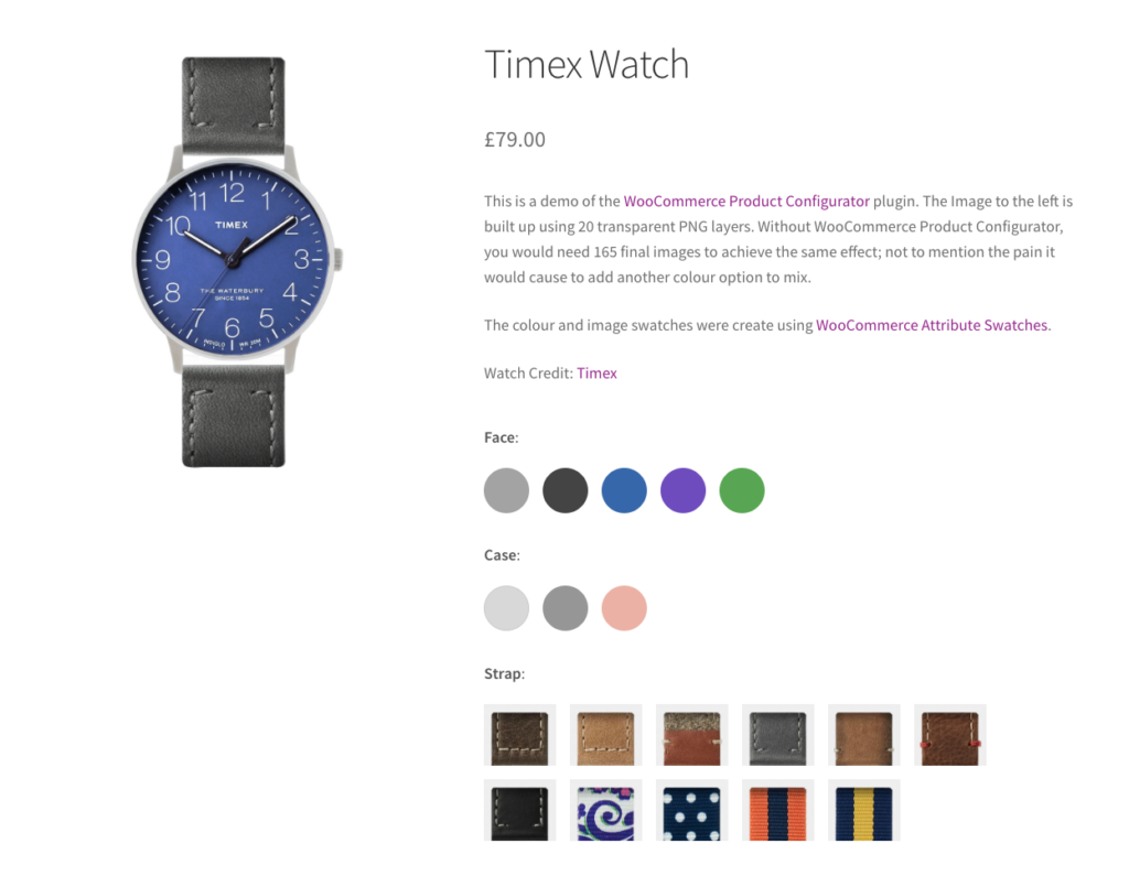 full configurable product