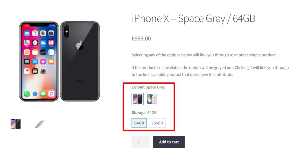 linked products woocommerce