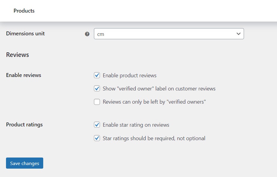 enable reviews and ratings