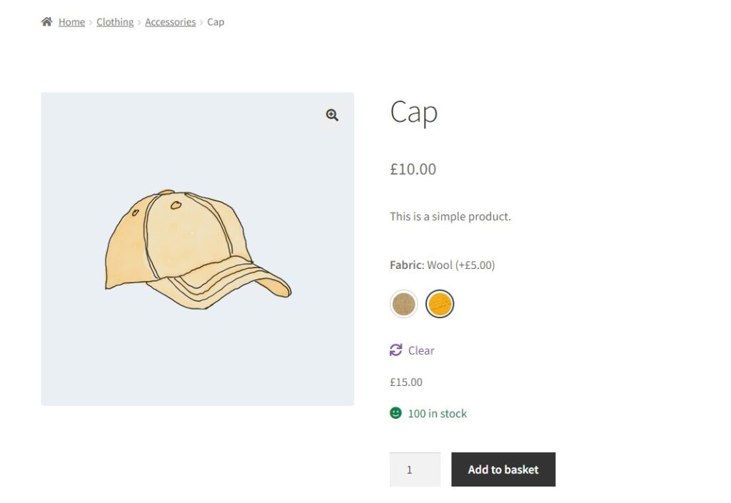 woocommerce attribute swatches