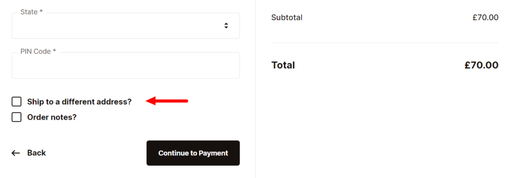 reveal fields flux checkout woocommerce