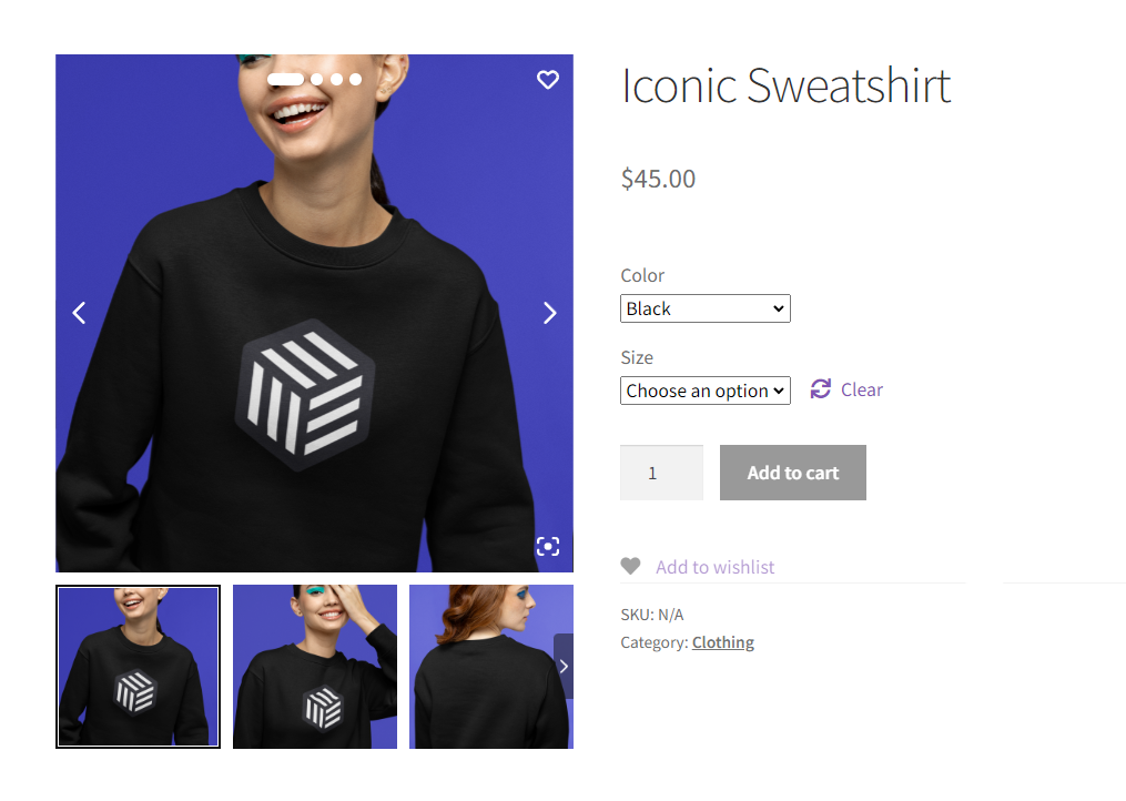 multiple images per variation