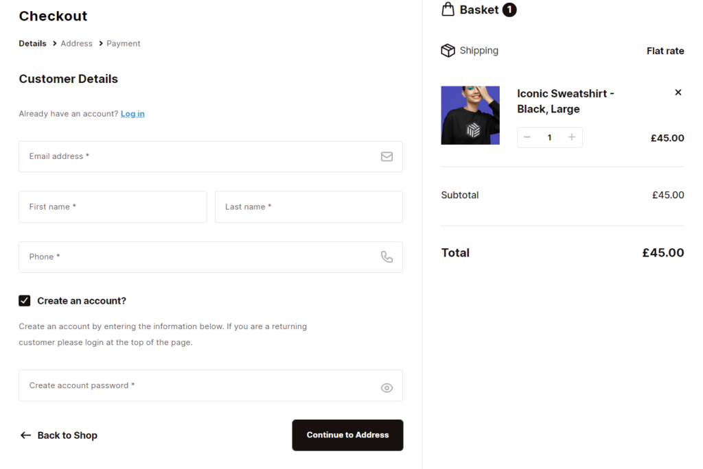 woocommerce customer accounts