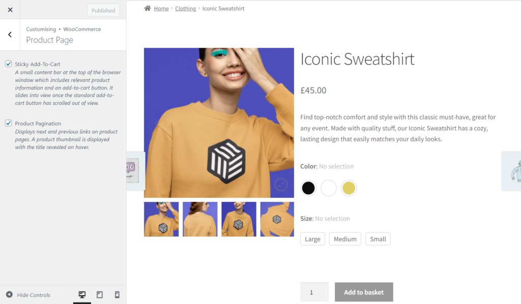 product pagination woocommerce