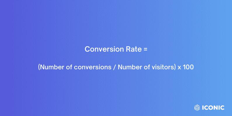 conversion rate