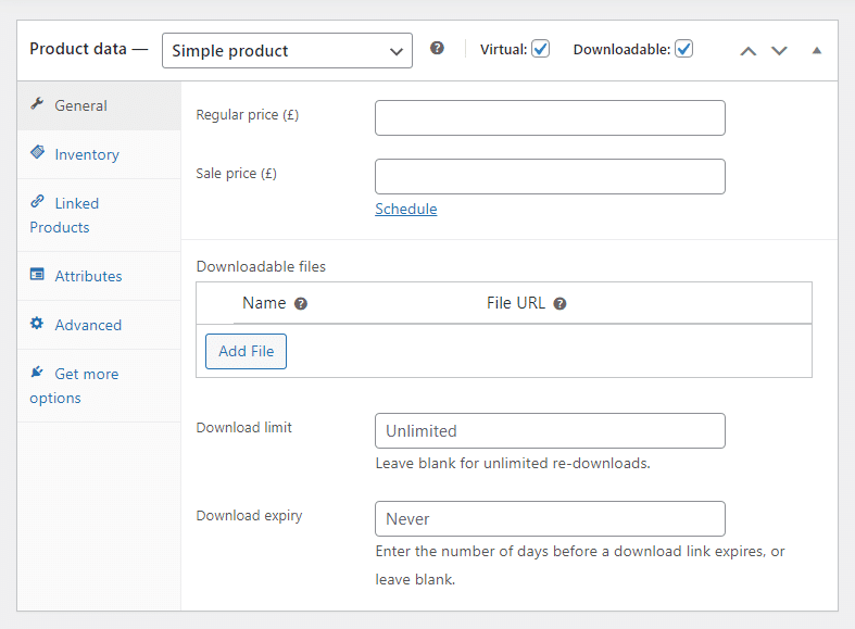virtual downloadable product
