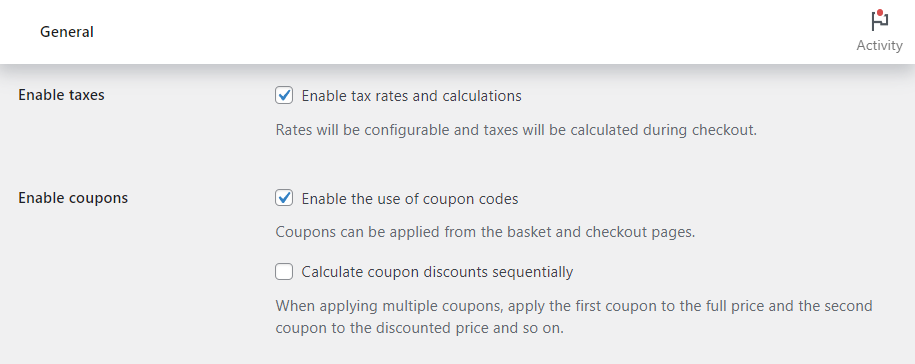 woocommerce taxes