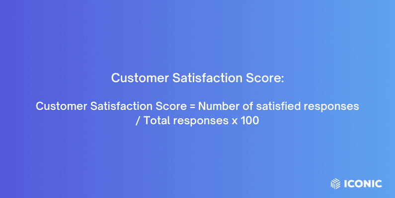 Customer Satisfaction Score