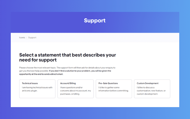 customer support ecommerce