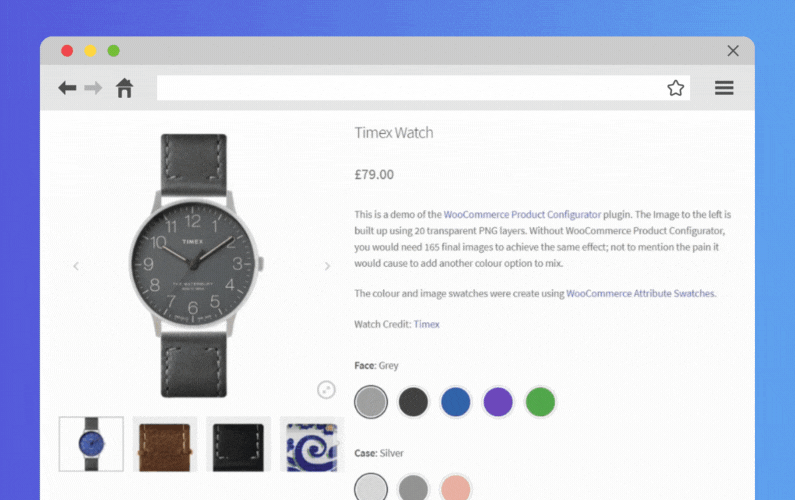 WooCommerce custom product