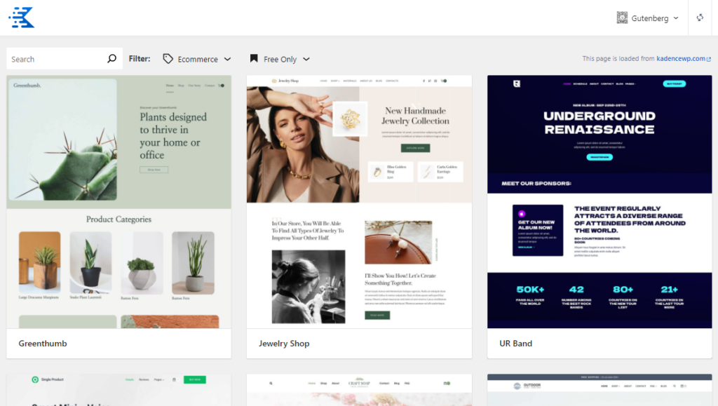 kadence wordpress themes