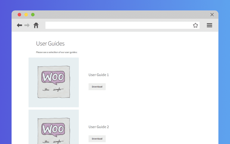 my account area user guides