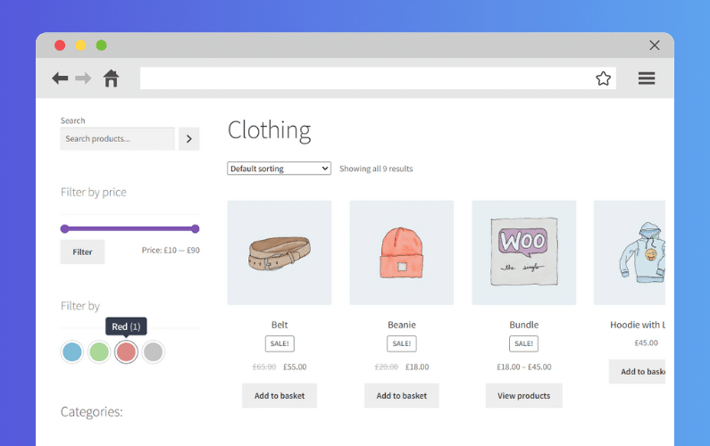 improve ecommerce filters