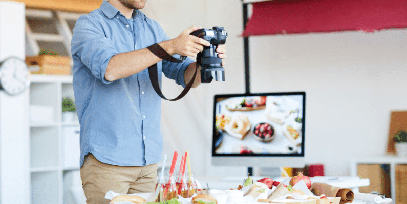 product photography natural light