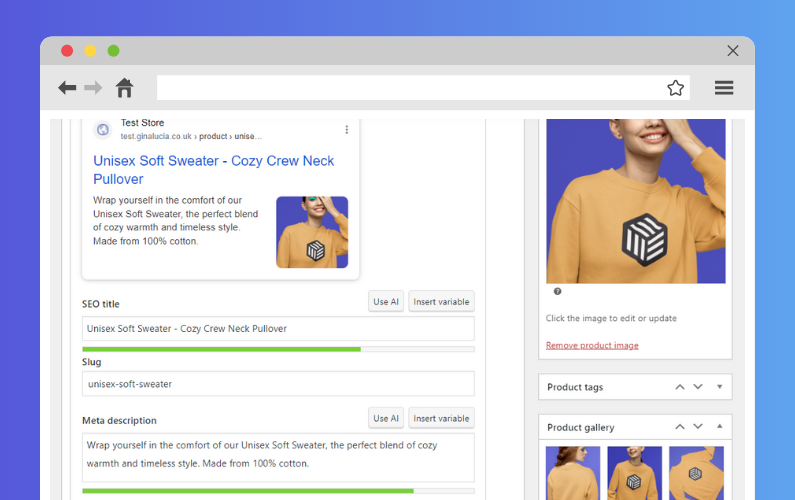 seo friendly product description